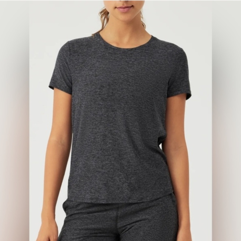 Outdoor Voices All Day Shortsleeve, Charcoal, M